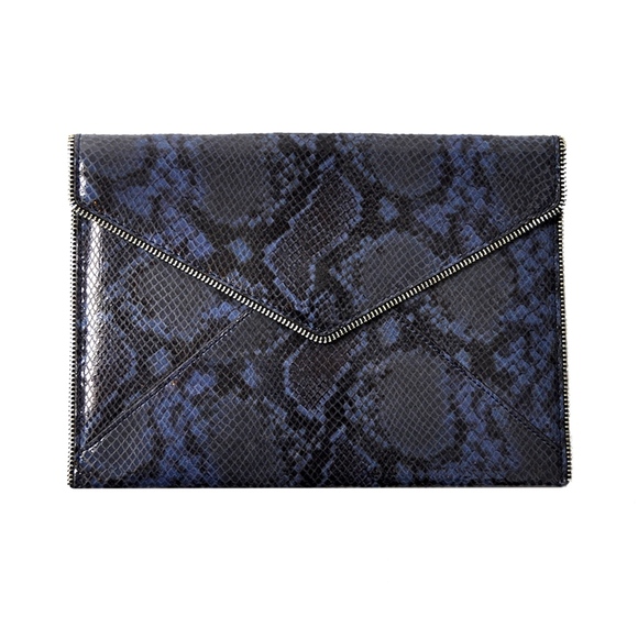 Rebecca Minkoff Handbags - Rebecca Minkoff Sunday Leo Snake Clutch NWOT